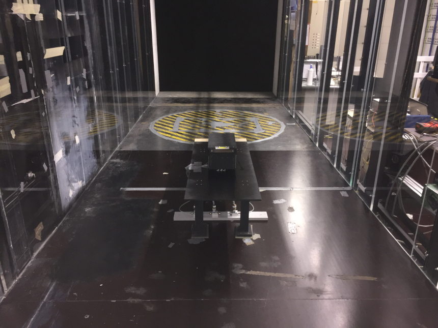 Un prototype dans un environnement de test