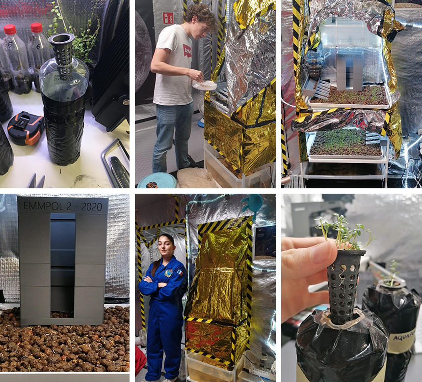 Expérience d'exploration spaciale