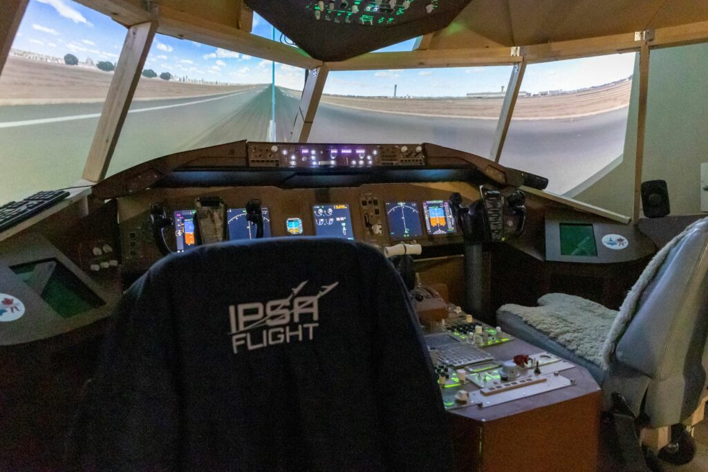 Association IPSA Flight, à bord d'un cockpit