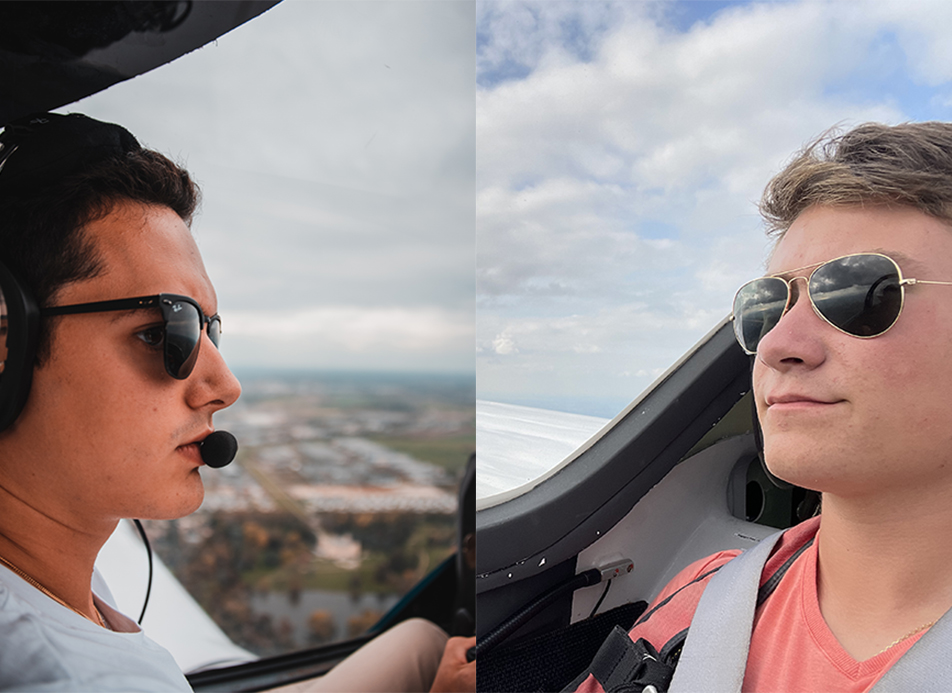 Aéronautique : Adrien et Alexy, deux étudiants de l’IPSA devenus Cadets de l’Air !
