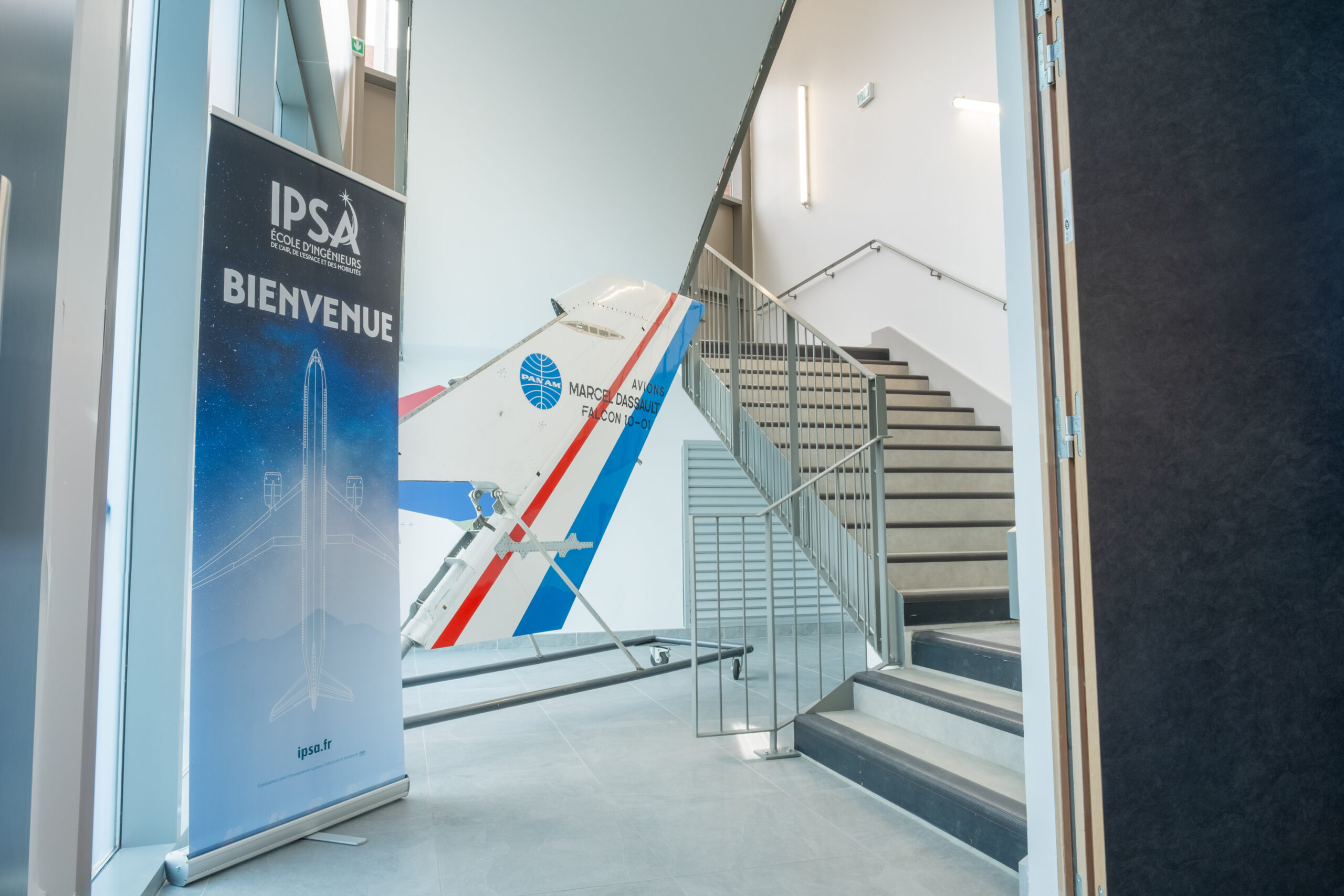 Le campus de Toulouse de l'école d'aéronautique et spatial de l'IPSA