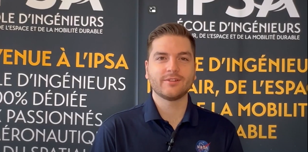 De l&rsquo;IPSA à la NASA, le parcours de Julien Rondey