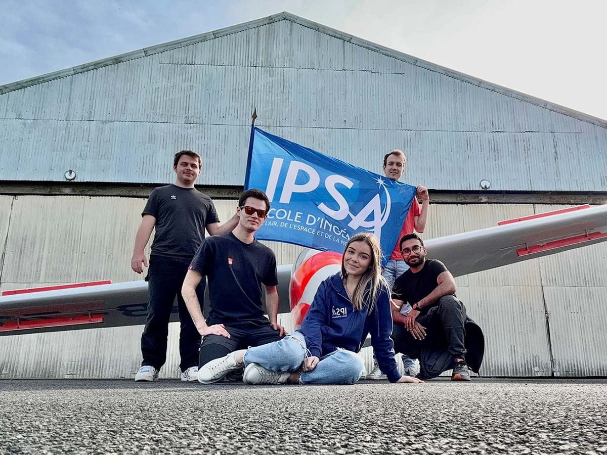 Des IPSAliens s’envolent vers un avenir durable