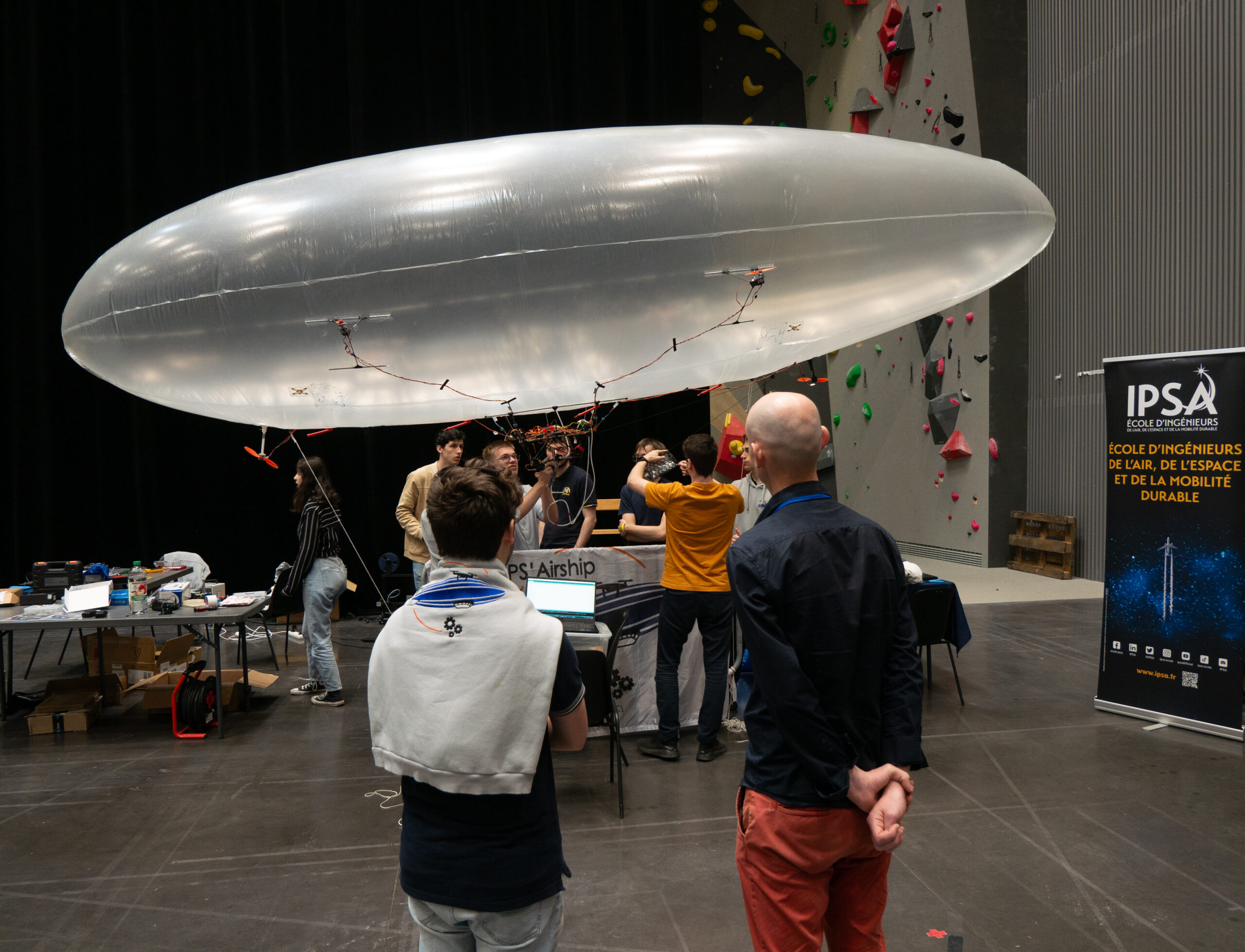 Projet étudiant IPS'AIRSHIP de l'école aéronautique IPSA