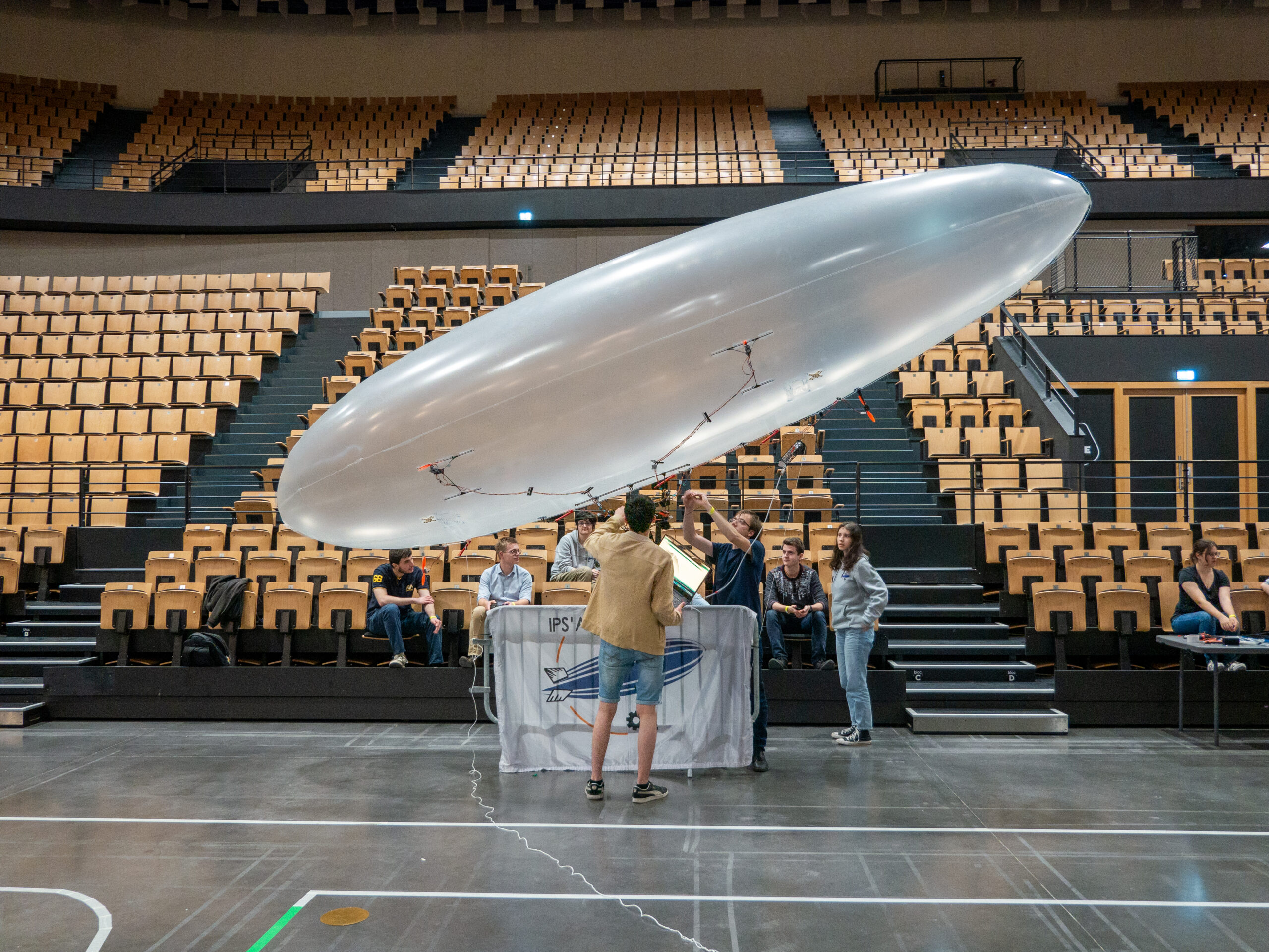 Projet étudiant IPS'AIRSHIP de l'école aéronautique IPSA