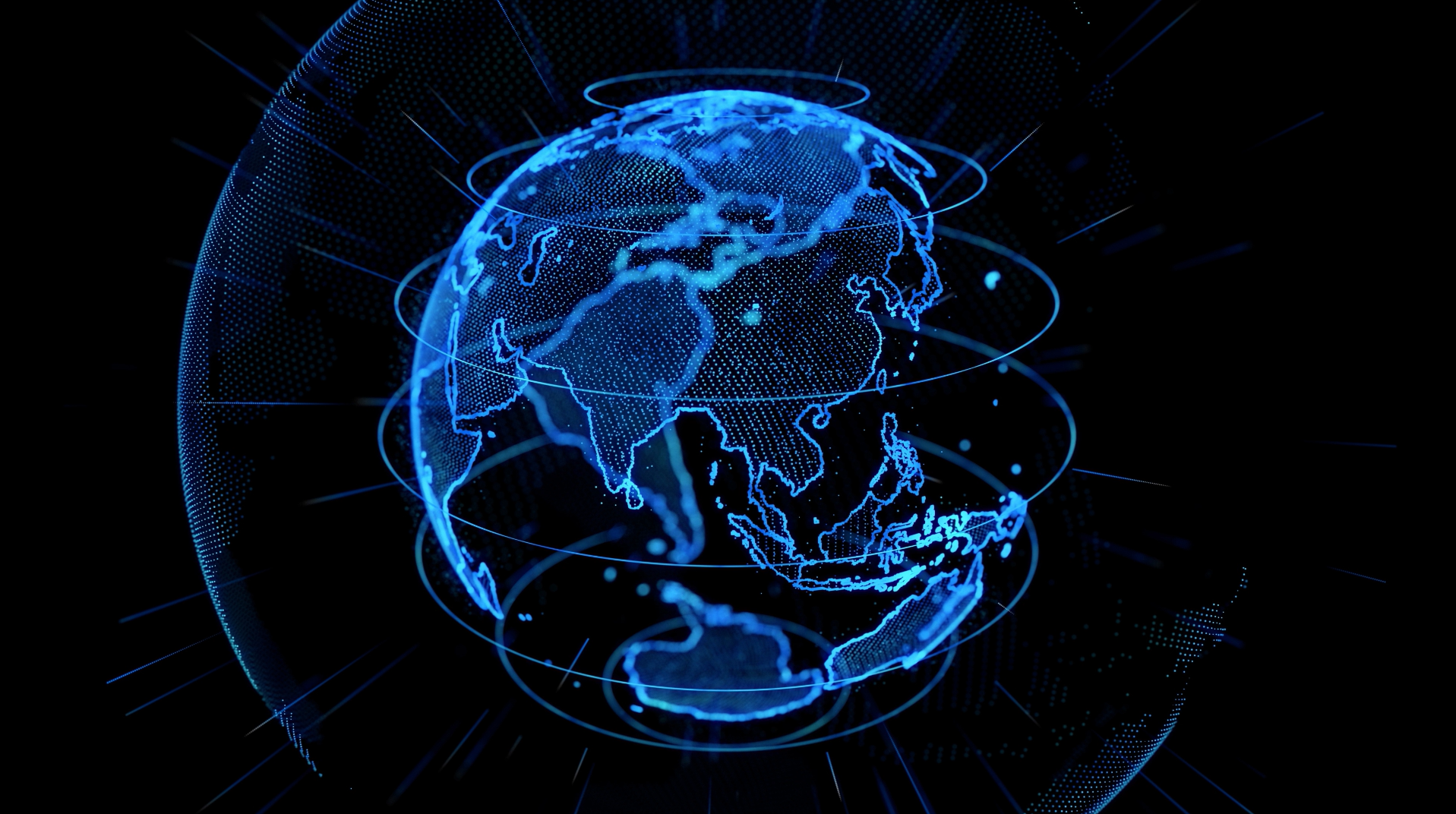 image d'un globe terrestre en 3d avec des continents en relief