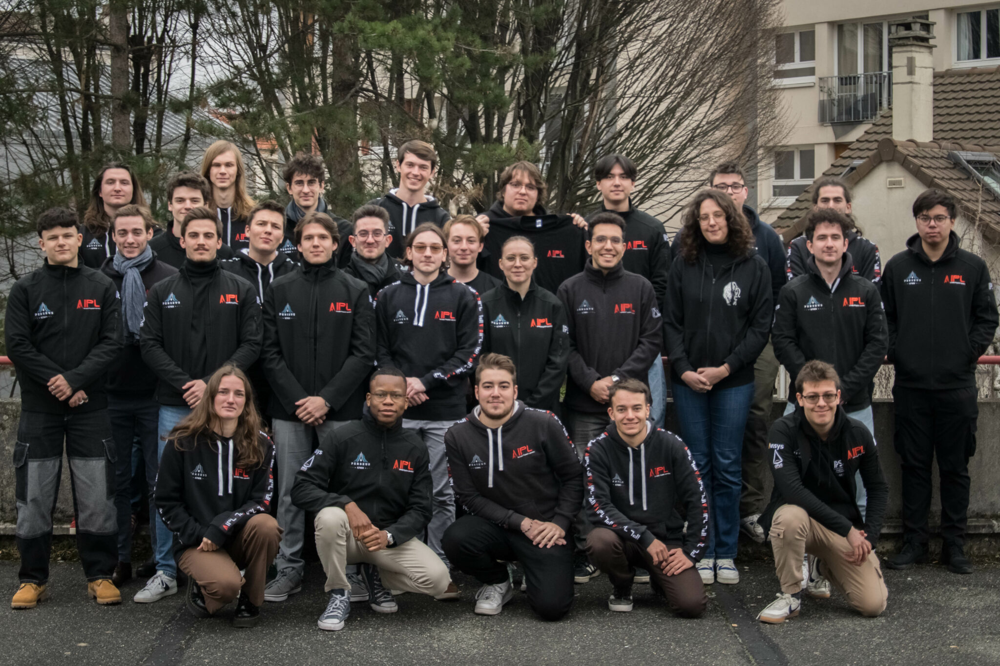 Etudiants de l'association étudiante IPL de l'IPSA